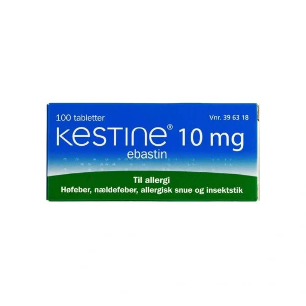 Kestine tabletter 10 mg - 100 stk
