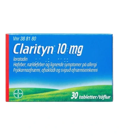 Clarityn 10 mg - 30 tabletter