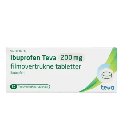 Ibuprofen Teva 200 mg - 20 stk