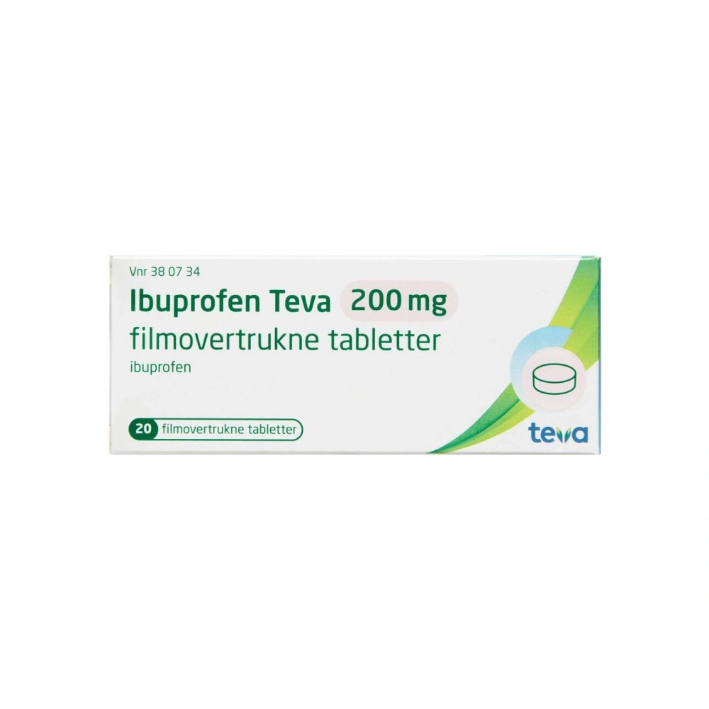 Ibuprofen Teva 200 mg - 20 stk