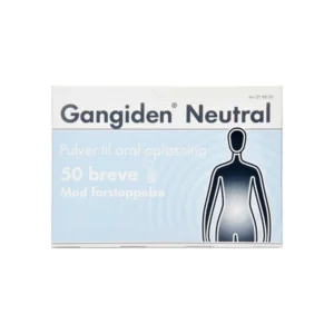 Gangiden Neutral Kaliumchlorid – 50 stk Pulver til oral opløsning