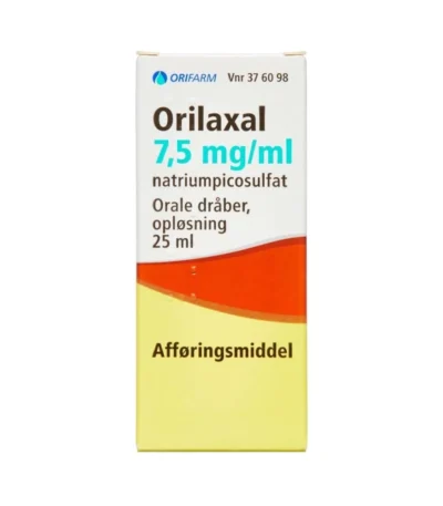 Orilaxal Orale Dråber 75 mg/ml – 25 ml