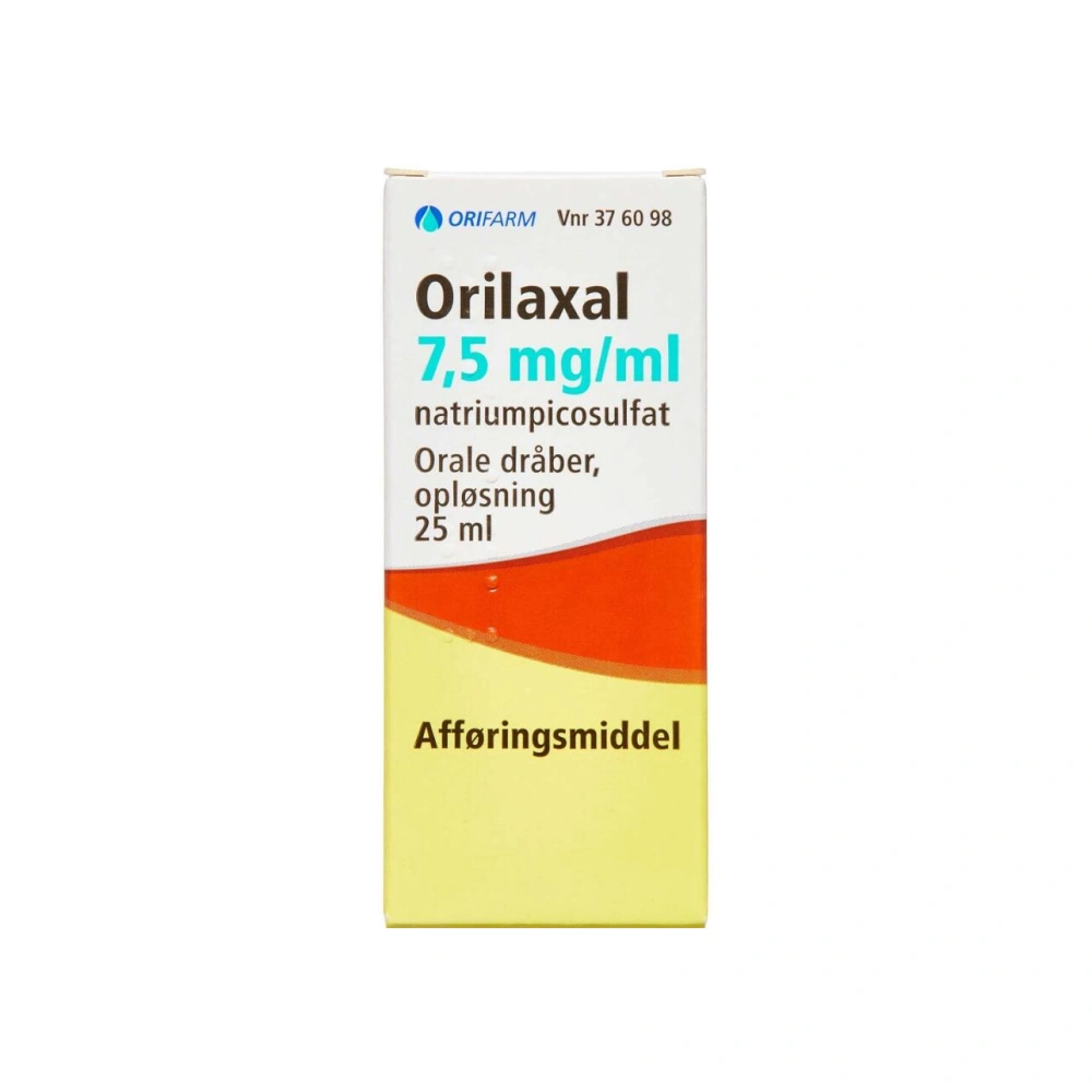 Orilaxal Orale Dråber 75 mg/ml - 25 ml