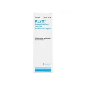 Ferring Klyx 1 + 250 mg/ml – 120 ml Rektalvæske, opløsning