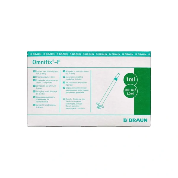 Omnifix Sprøjte Omnifix Luer 1 ml – 100 stk