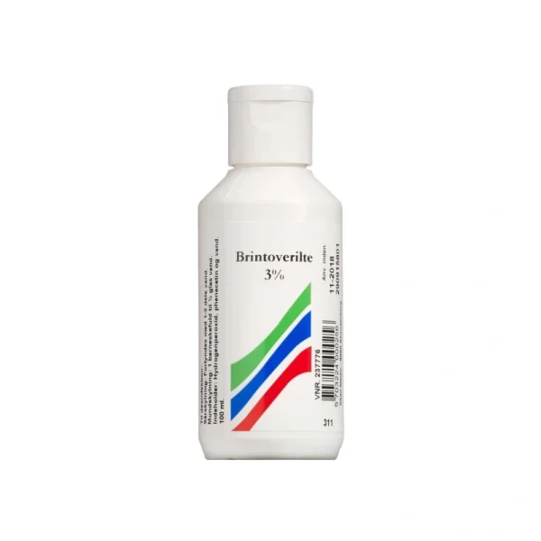 SKAN-MEDIC Brintoverilte 3 % opløsning S.A. – 100 ml