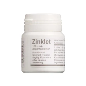 Zinklet Depottabletter - 100 stk