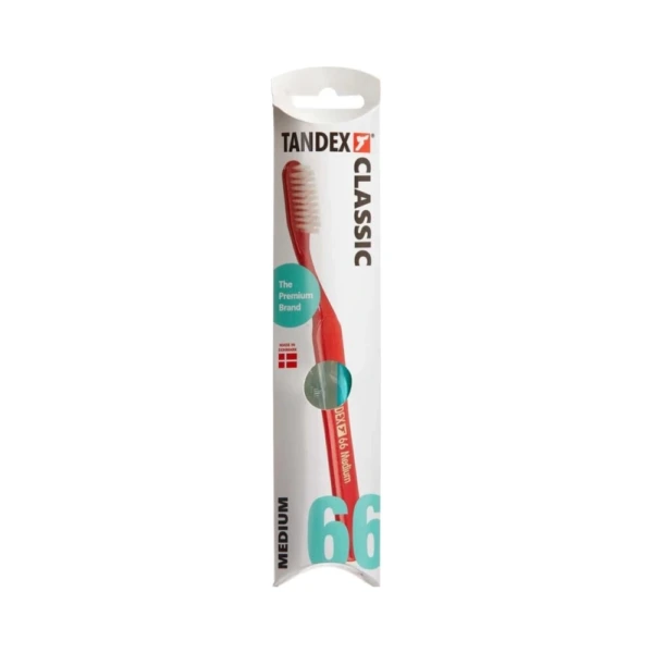 Tandex 66 Tandbørste Medium Assorterede Farver – 1 stk