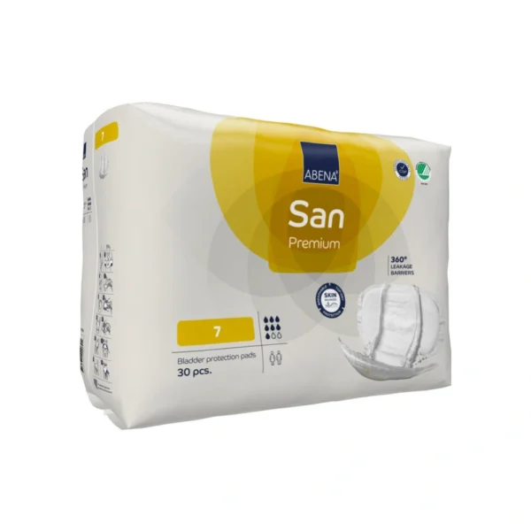 Abena San 7 Premium Gul – 30 stk