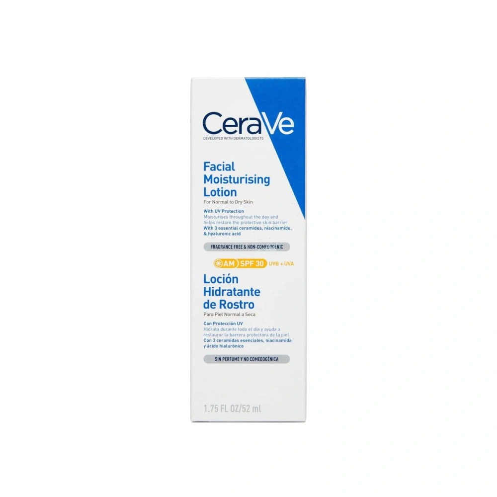 CeraVe Fugtgivende Ansigtscreme SPF 30 - 52 ml