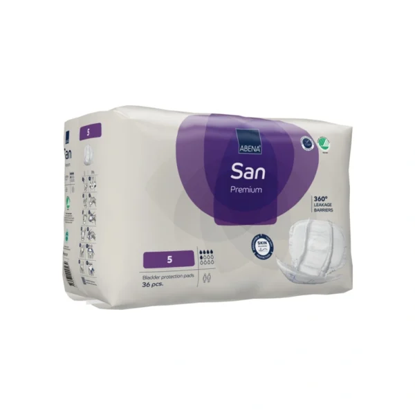 Abena San 5 Premium Lilla – 36 stk
