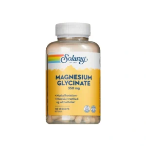 Solaray Magnesium Glycinate – 120 kapsler