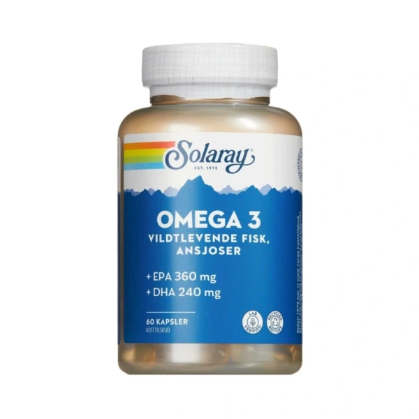 Solaray Omega 3 – 60 stk