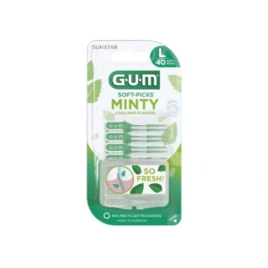 GUM SOFT-PICKS MINTY Large – 40 stk