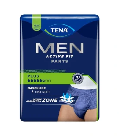 TENA Men Active Fit Pants Plus Str. L/XL – 10 stk