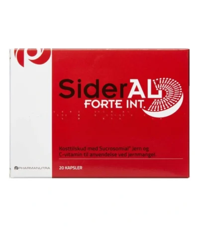 PharmaNutra Sideral forte kapsler – 20 stk