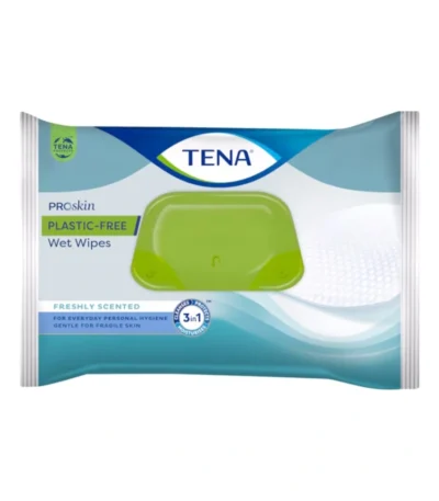 TENA ProSkin Plastic-Free Wet Wipes – 48 stk