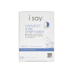 I say: Oppustet & IBS Symptomer – 30 kapsler