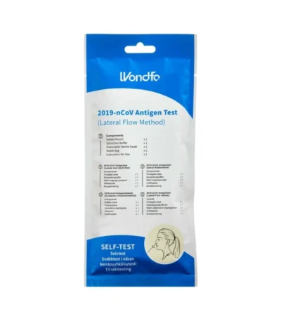 Wondfo Covid-19 Antigen Hjemmetest – 1 stk