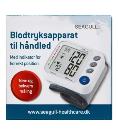 Seagull blodtryksapp. t/håndl – 1 stk