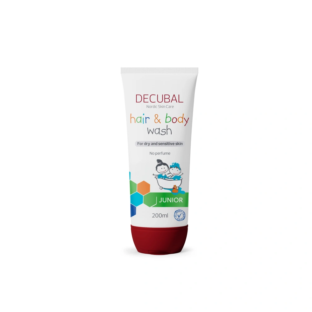 Decubal Junior Hair & Body Wash - 200 ml