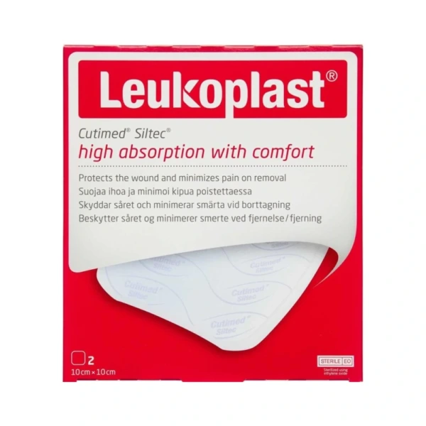 Leukoplast Cutimed Siltec – 2 stk
