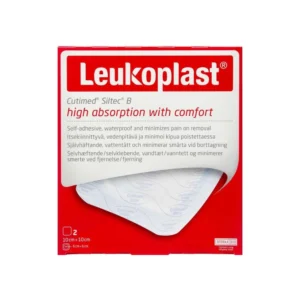 Leukoplast cutimed siltec b – 10 x 10CM 2 ST