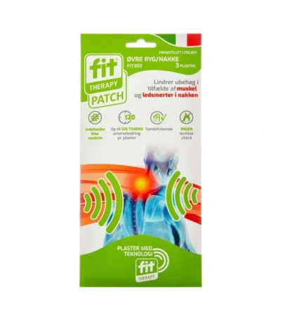 FIT Øvre Ryg & Nakke Plaster - 3 stk