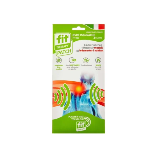 FIT Øvre Ryg & Nakke Plaster - 3 stk