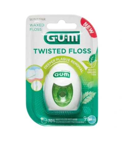 GUM TWISTED FLOSS Tandtråd – 1 stk