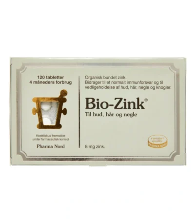 Pharma Nord Bio-zink tabletter – 120 stk