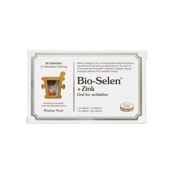 Pharma Nord Bio-Selen + Zink – 90 stk