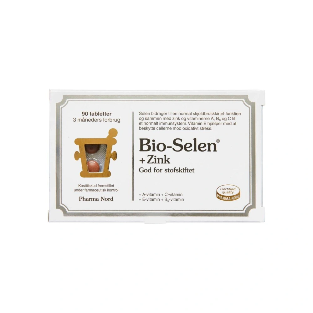 Pharma Nord Bio-Selen + Zink - 90 stk