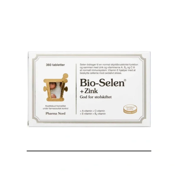 Pharma Nord Bio-Selen + Zink – 360 stk