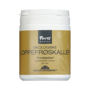 Natur Drogeriet Loppefrøskaller Ø – 180 kaps