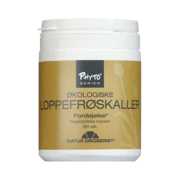 Natur Drogeriet Loppefrøskaller Ø – 180 kaps
