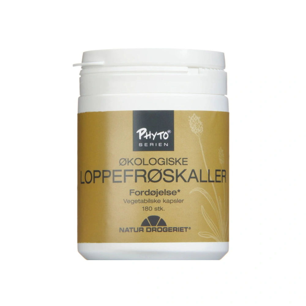 Natur Drogeriet Loppefrøskaller Ø - 180 kaps