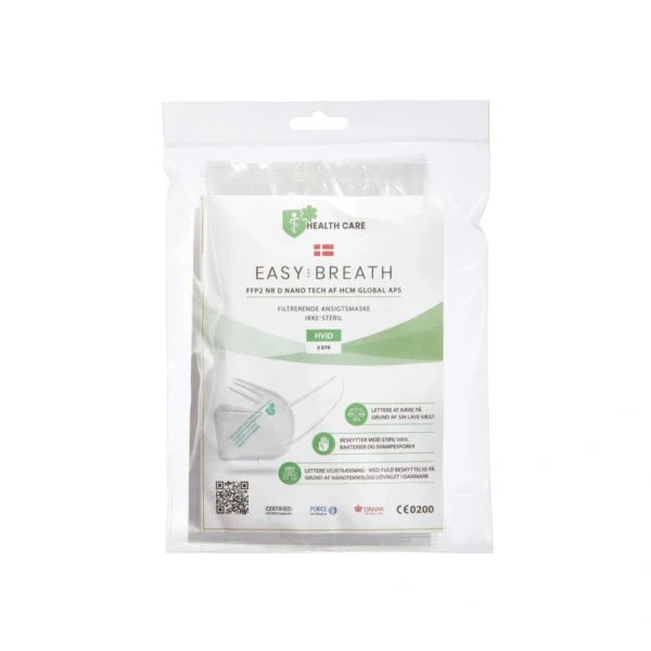 Easy Breath FFP2 Maske – 5 stk