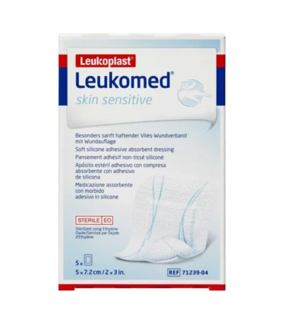 Leukoplast Leukomed Skin Sensitive 5×7,2cm – 5 stk