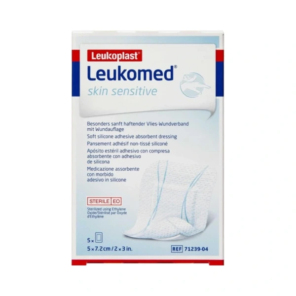 Leukoplast Leukomed Skin Sensitive 5×7,2cm – 5 stk