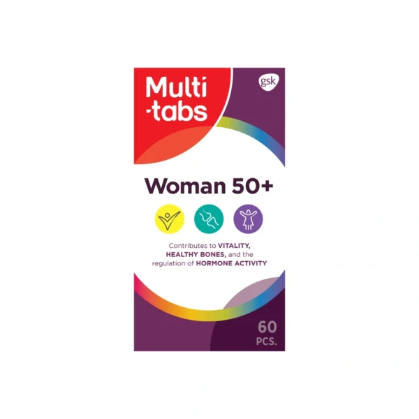 Multi-tabs Woman 50+ Tabletter – 60 stk