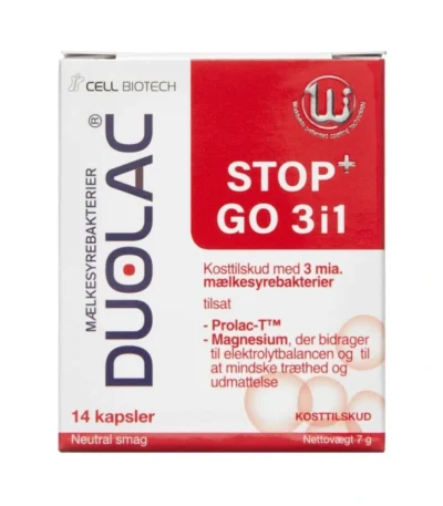 Duolac Stop+ Go 3i1 – 14 stk