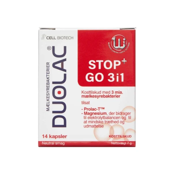 Duolac Stop+ Go 3i1 – 14 stk