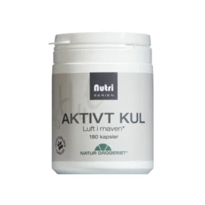 Natur Drogeriet Aktivt Kul 261µg – 180 stk