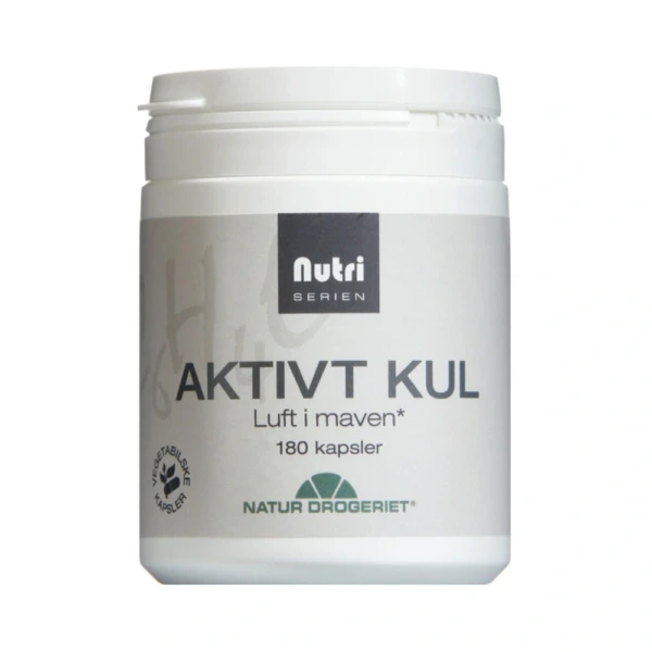 Natur Drogeriet Aktivt Kul 261µg – 180 stk