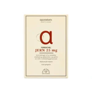 Apotekets jern 25 mg tabletter – 100 stk