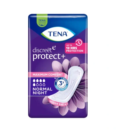 TENA Discreet Protect+ Normal Night – 10 stk