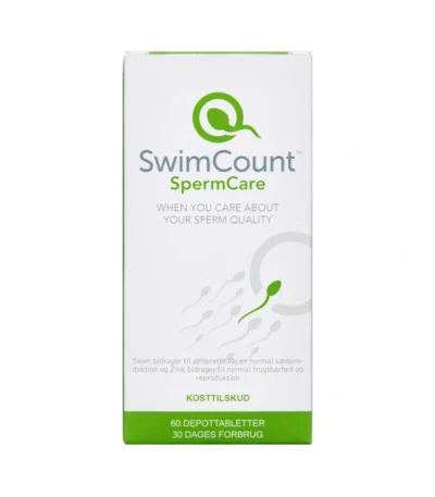 Swimcount Spermcare – 60 stk