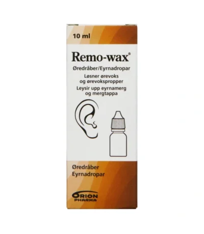 Remo-wax Øredråber – 10 ml