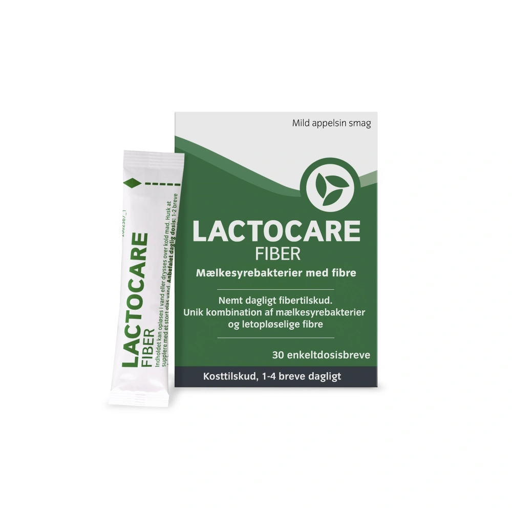 Lactocare Fiber Breve - 30 stk